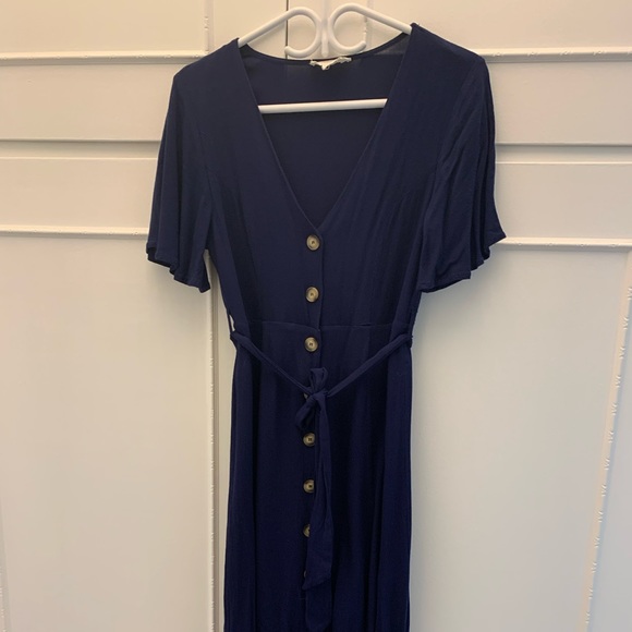 Flattering blue midi dress - Picture 7 of 7